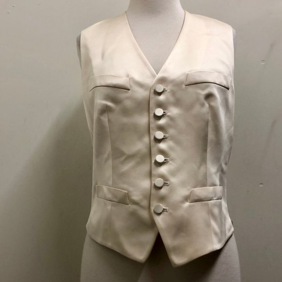 Ralph Lauren Black Label Mulberry Silk Vest